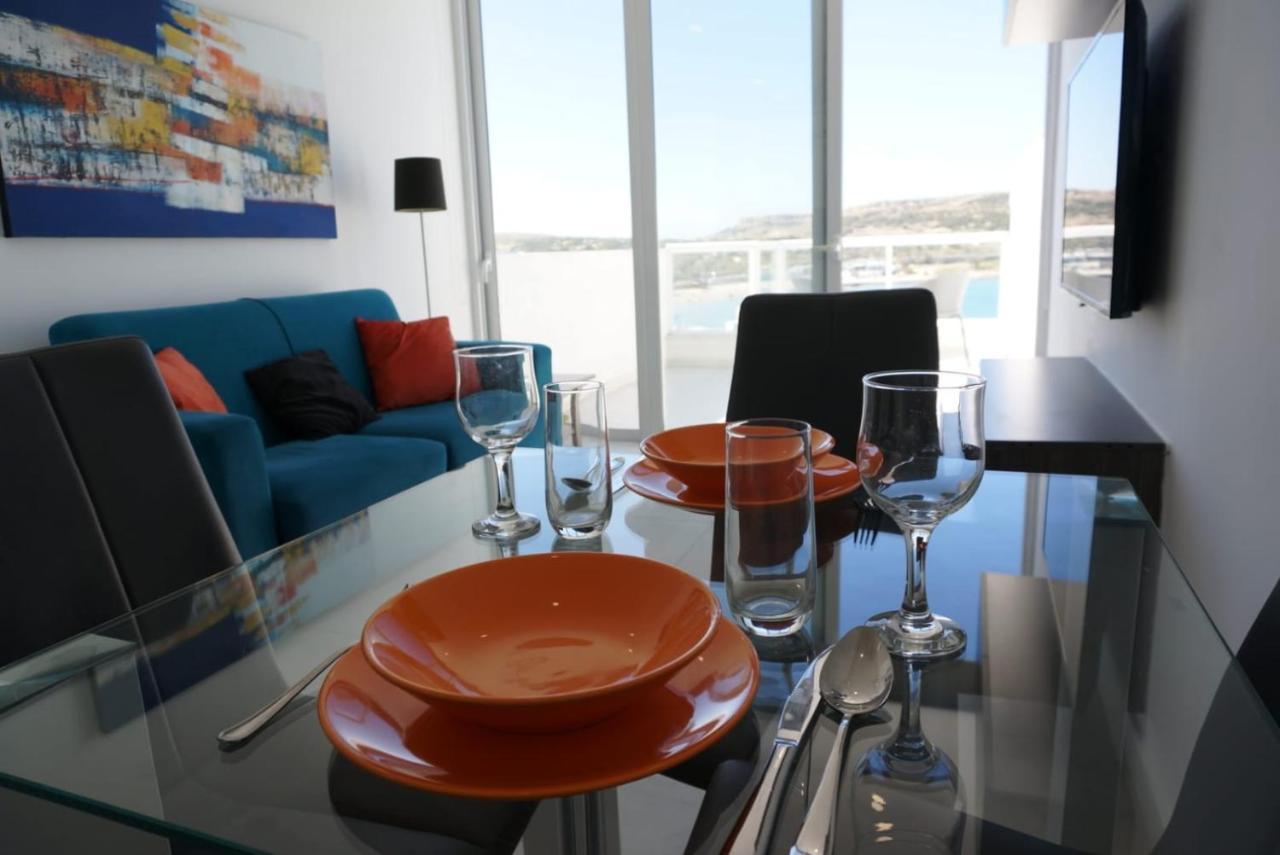 Appartement Sea View Penthouse Mellieha Bay Extérieur photo
